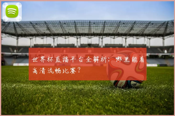 世界杯直播平台全解析：哪里能看高清流畅比赛？
